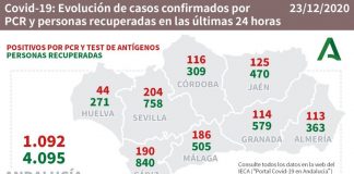 Huelva (15), Cartaya (9), Lepe (5) y La Palma (5), pueblos más afectados por los 44 casos de este miércoles