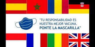 Cartaya apela al uso de mascarilla en un vídeo en los distintos idiomas que conviven en el municipio