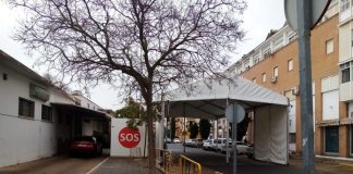 Isla Cristina presta apoyo al centro de salud para acelerar las pruebas y facilitar el cribado poblacional