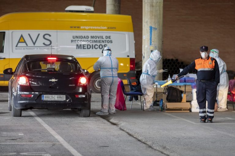 El parking del estadio Colombino seguirá acogiendo un punto ‘AutoCovid’