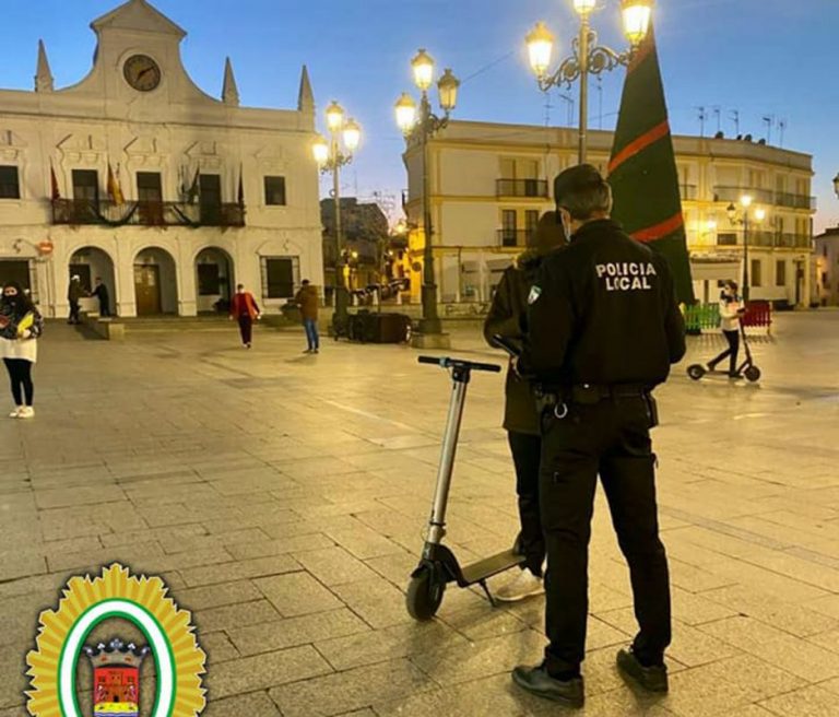 Cartaya intensifica los controles sobre el uso de patinetes eléctricos