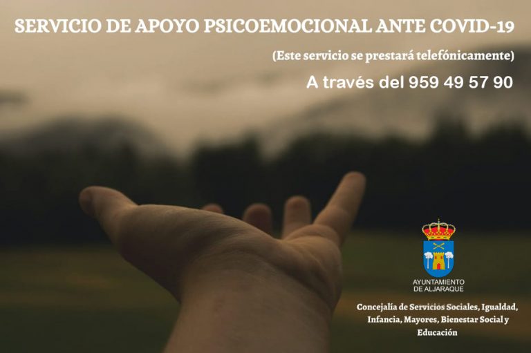 Aljaraque recupera un servicio de apoyo psicológico de ayuda a la gestión emocional de la pandemia