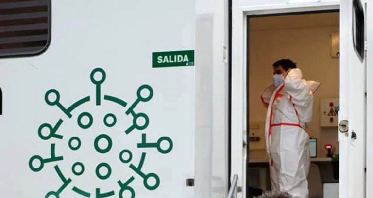 El cribado de este lunes en Ayamonte concluye con 6 positivos y una participación del 55%