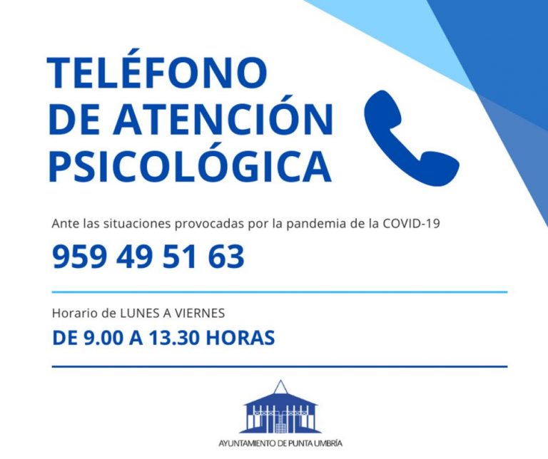 Punta mantiene activo el servicio de atención psicológica telefónica para situaciones de crisis por la pandemia