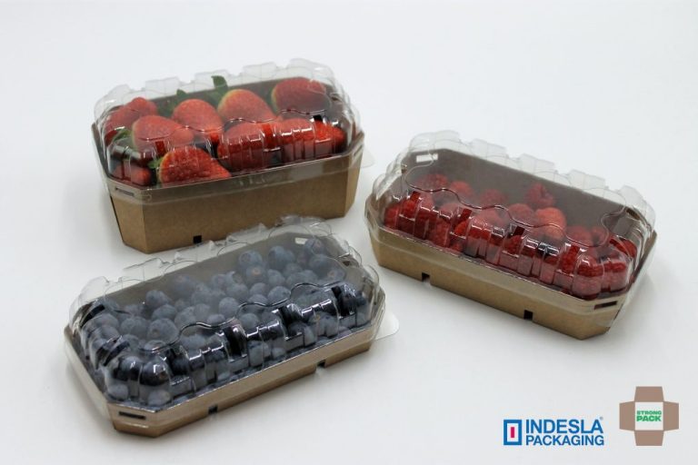 Una empresa onubense lanza un envase sostenible para frutos rojos y otros cultivos