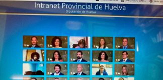 Diputación de Huelva pide a la Junta el apoyo para la juventud, el comercio de cercanía y la hostelería