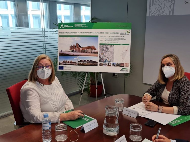 La obra del nuevo intercambiador de autobús de la aldea de El Rocío se inicia este año