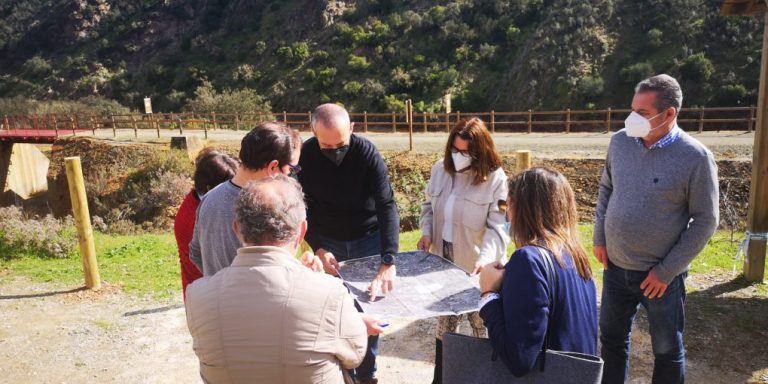 La Diputación de Huelva invierte 30.000 euros en la mejora del Camino Natural del Río Tinto