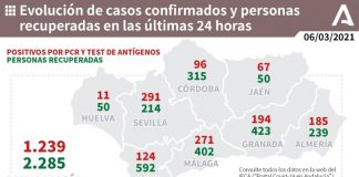 La provincia de Huelva registra 11 nuevos positivos y 4 fallecimientos este sábado