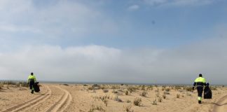 La Playa del Espigón, lista para Semana Santa