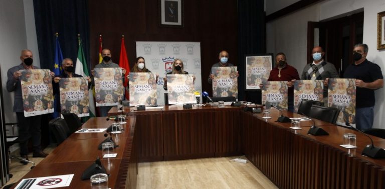 Un montaje coral con los titulares de las Hermandades locales anuncia la Semana Santa cartayera