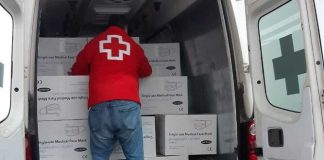 La Subdelegación del Gobierno reparte 122.000 mascarillas en la provincia de Huelva