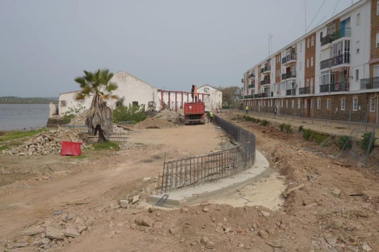 Las obras de ‘Ayamonte mira al río’ se encuentran ya al 25% de su ejecución