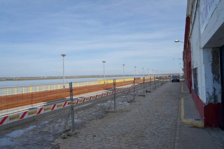 Ayamonte reabre al tráfico rodado el Muelle de Portugal