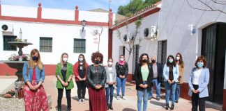 La presidenta de la Diputación visita Arroyomolinos, Nerva y El Campillo