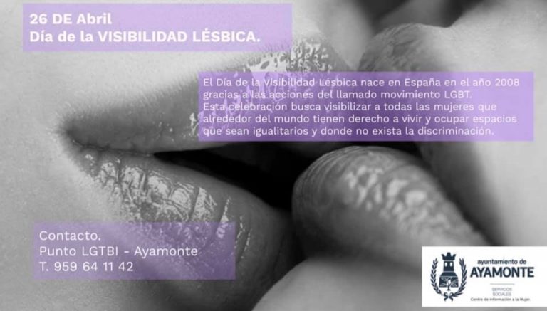 Ayamonte se suma a la celebración del Día Mundial de la Visibilidad Lésbica