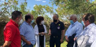 Renuevan la colaboración transfronteriza entre el Consorcio de Bomberos y los Bombeiros de Barrancos