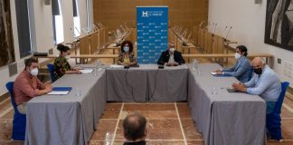 Diputación y GDR provinciales firman los convenios de colaboración de las becas HEBE Primera Oportunidad