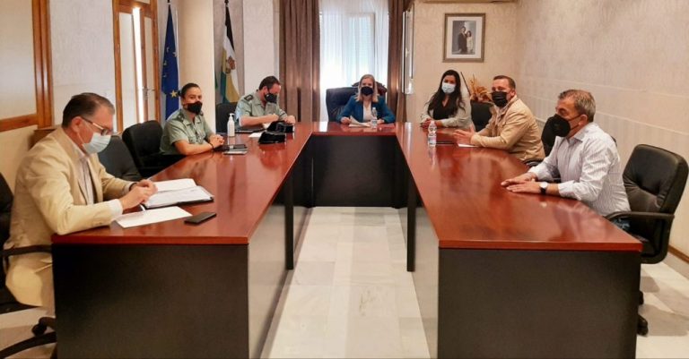 Subdelegación y Ayuntamientos abordan la seguridad en El Granado, San Silvestre, Sanlúcar y Villablanca