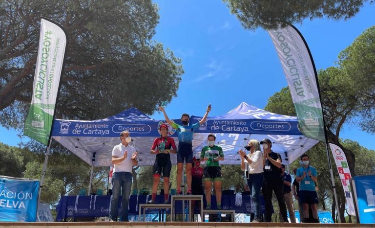 Javier Andrade y Rocío Espada ganan el I Rally BTT Pinares de Cartaya