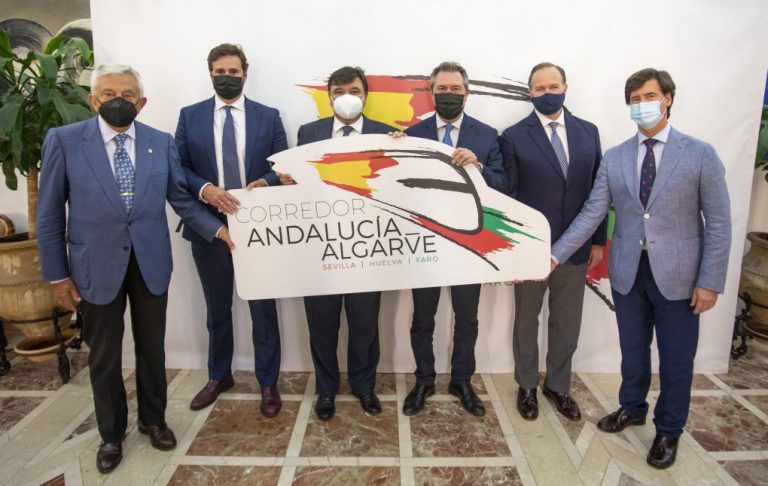 Huelva y Sevilla se alían con los agentes económicos para promover el Corredor Ferroviario Andalucía-Algarve