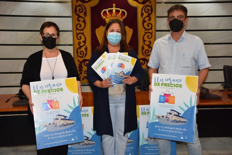 Ayuntamiento y empresarios ponen en marcha la campaña ‘Un verano de precios en Punta Umbría’