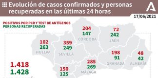 Huelva (44), Almonte (10) y Valverde (10), municipios más afectados por los 102 casos de este jueves