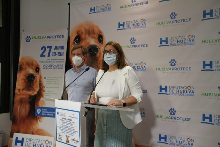 Huelva acogerá este domingo la I Feria de adopción de mascotas ‘Huelva Protege’