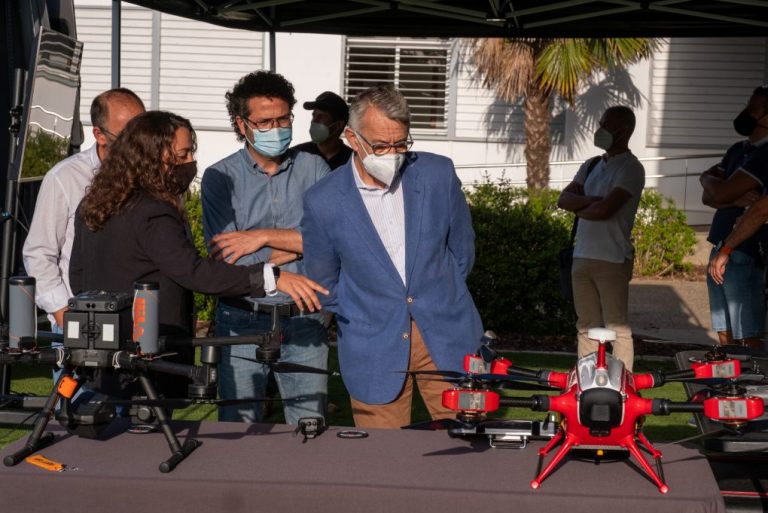 Una jornada forma a agentes de seguridad en el uso de drones en las emergencias y el tráfico