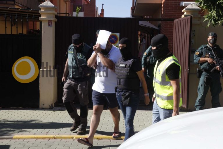 Duro golpe al narcotráfico, con 26 detenidos, en los municipios de la Costa Occidental de Huelva