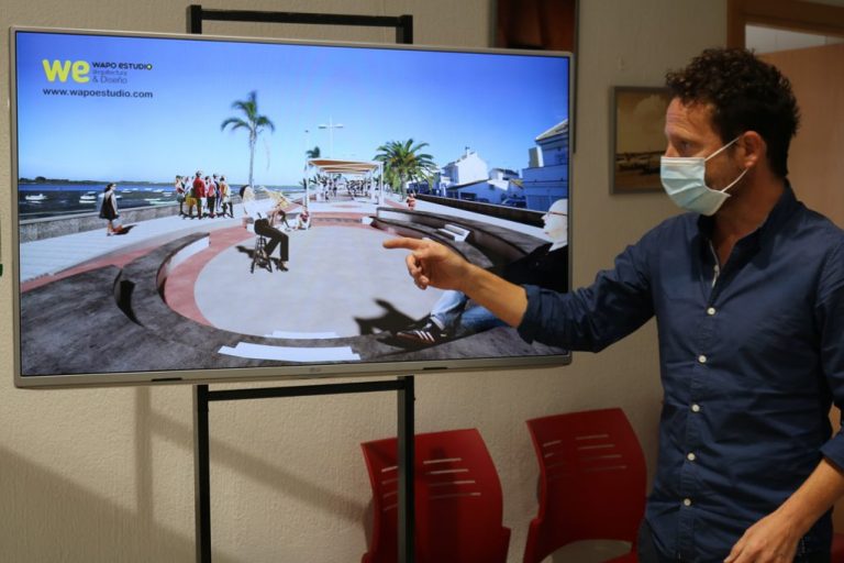 El Ayuntamiento presenta a los vecinos el proyecto de mejora del Paseo Marítimo de El Rompido