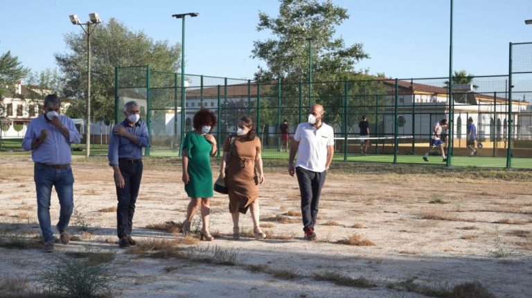 El Rocío contará con un nuevo campo de fútbol-5 financiado por Diputación