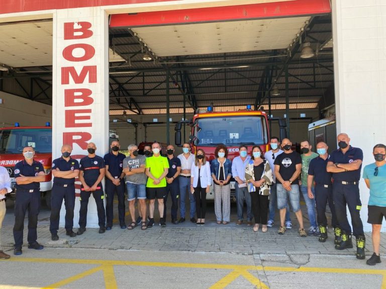 Diputación apuesta por la innovación para mejorar el servicio del Consorcio de Bomberos de Huelva