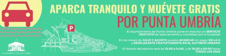 Punta pone en marcha autobuses gratis entre una bolsa de aparcamientos, la playa y el casco urbano