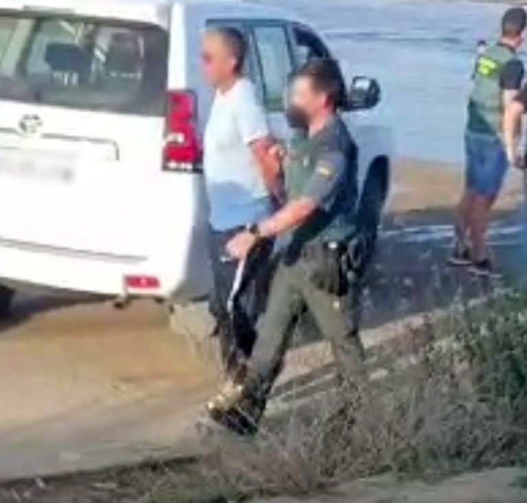 Un detenido y 100 kilos de hachís incautados en el paraje de La Ribera de Cartaya