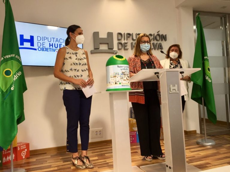 Ocho municipios onubenses compiten por la ‘Bandera Verde’ al que más vidrio recicle este verano