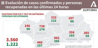 Huelva (67), Isla (30) y Lepe (19), municipios más afectados por los 246 casos de este miércoles