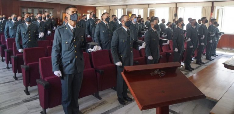 La provincia de Huelva incorpora 73 nuevos guardias civiles en formación para reforzar la plantilla