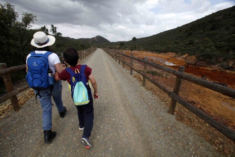 Diputación abre el plazo de licitación para un nuevo tramo en  la Ruta Natural del Río Tinto