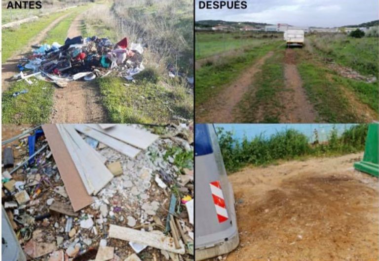 El Ayuntamiento de Ayamonte pide que no se arrojen escombros en los espacios naturales