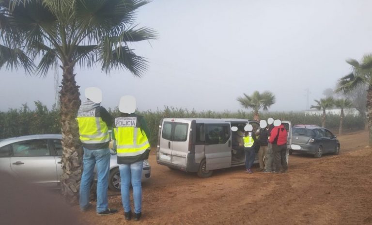 Detenidos dos empresarios agrícolas de Palos por emplear reiteradamente extranjeros irregulares