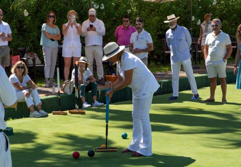 Ayamonte inaugura el primer campo de croquet de la provincia onubense