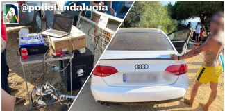 Denuncian a 33 personas por acampar y hacer una fiesta ilegal en un paraje de Mazagón