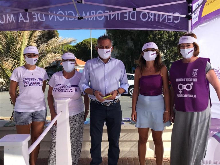 Arranca en las redes sociales la VI Cadena Humana contra la Violencia de Género de Isla Cristina