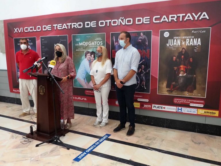 Cinco obras de primer nivel integran el programa del XVI Ciclo de Teatro de Otoño de Cartaya