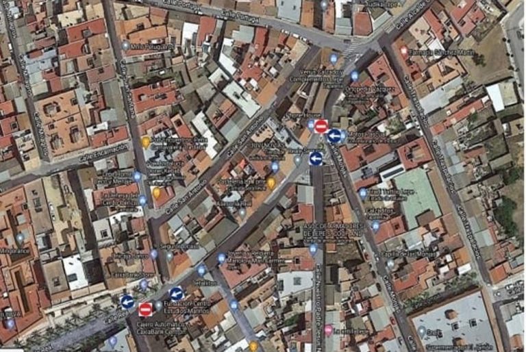 Lepe corta al tráfico desde este lunes algunas de las principales calles del centro