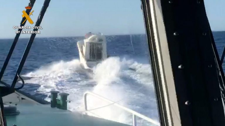 Intervienen casi 1.500 kilos de hachís en dos operaciones en Isla Cristina y Ayamonte