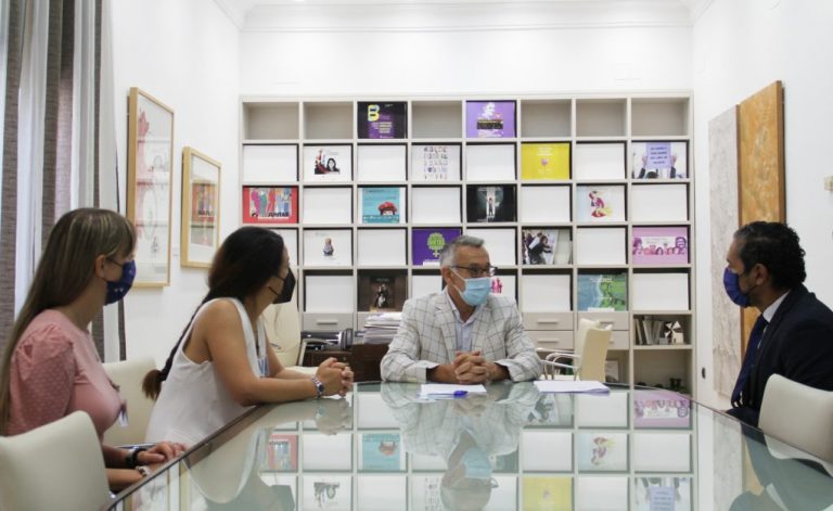 Diputación y Carrefour firman el convenio de la nueva edición de las becas HEBE Capacita 2021