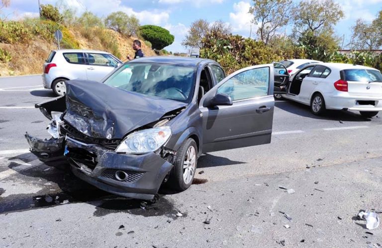 Tres personas heridas en un nuevo accidente en la A-5053 entre Cartaya y El Rompido
