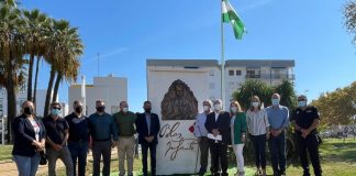 Isla Cristina ya cuenta con un monumento dedicado a Blas Infante, que fue notario en la localidad